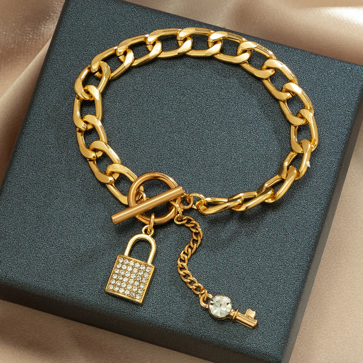 Lock & Key Bracelet - HESTON MANOR