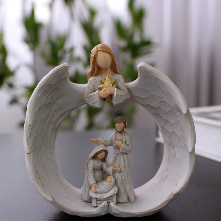 Angel Wing Nativity - HESTON MANOR