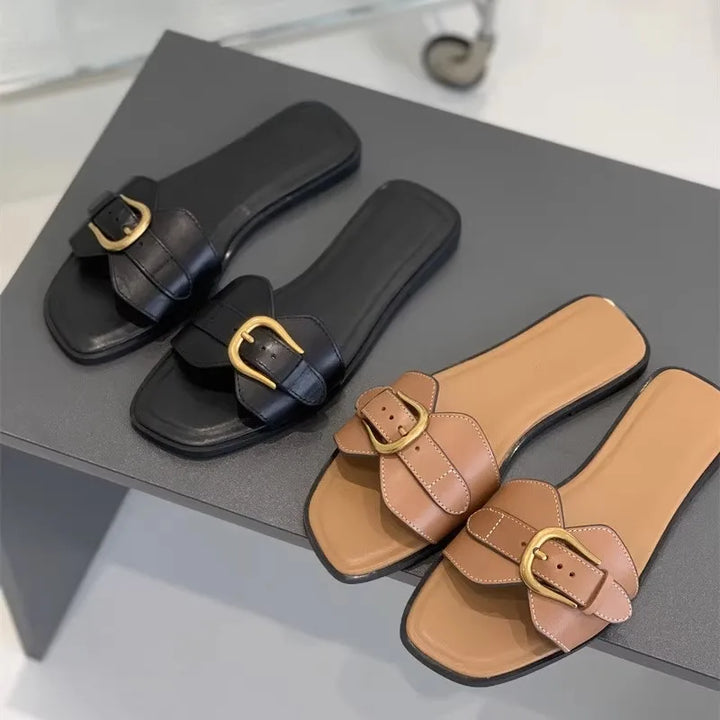 Butterfly Buckle Flats - HESTON MANOR
