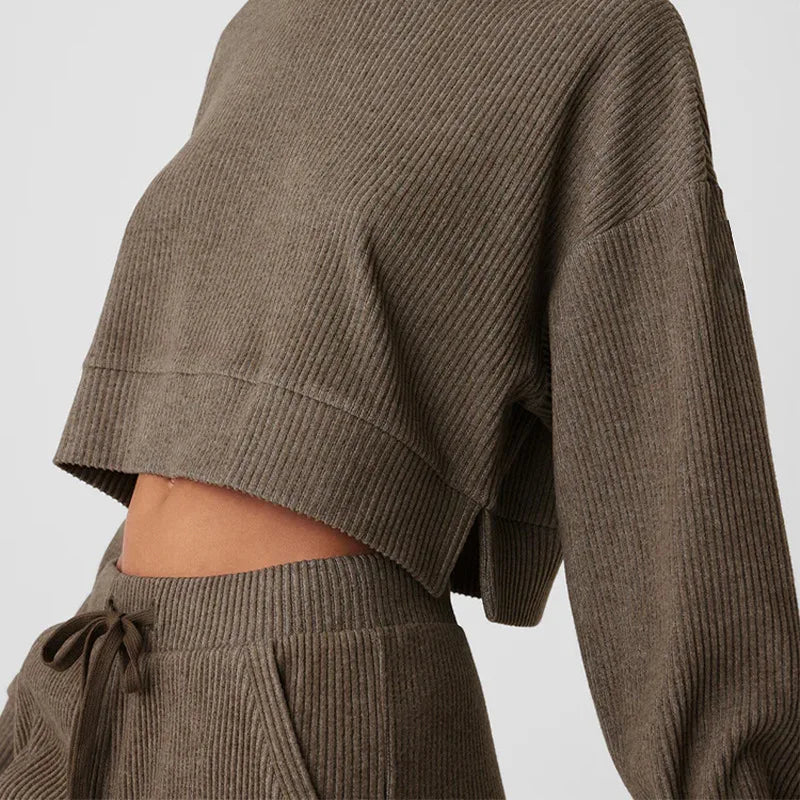 Women’s Corduroy Two-Piece Set