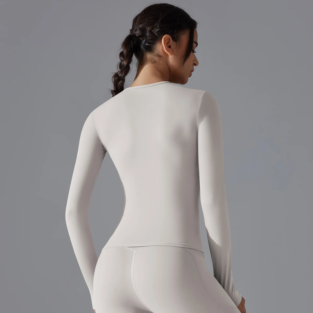 Women’s Long Sleeve Yoga Fitness Top