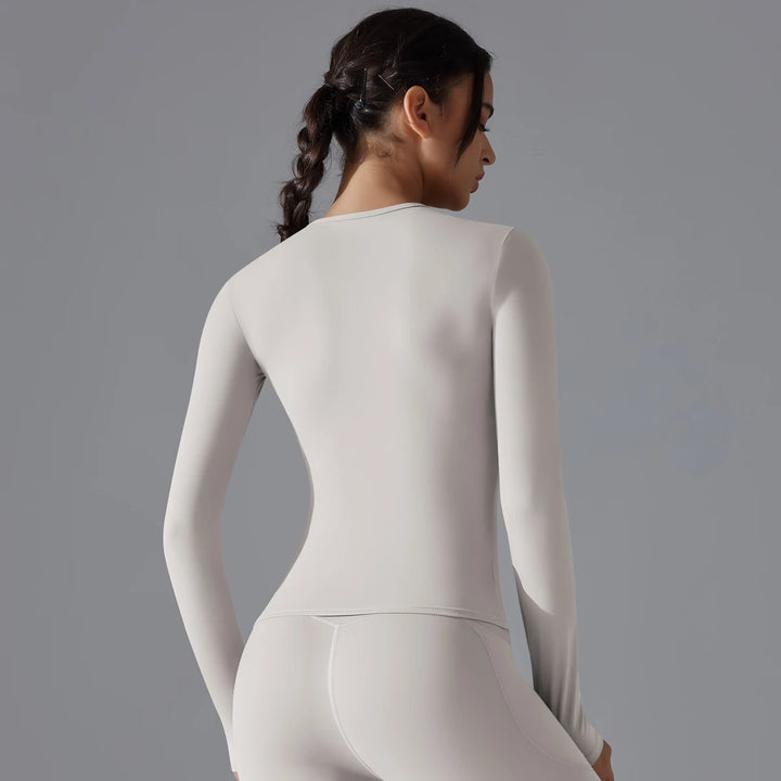 Women’s Long Sleeve Yoga Fitness Top