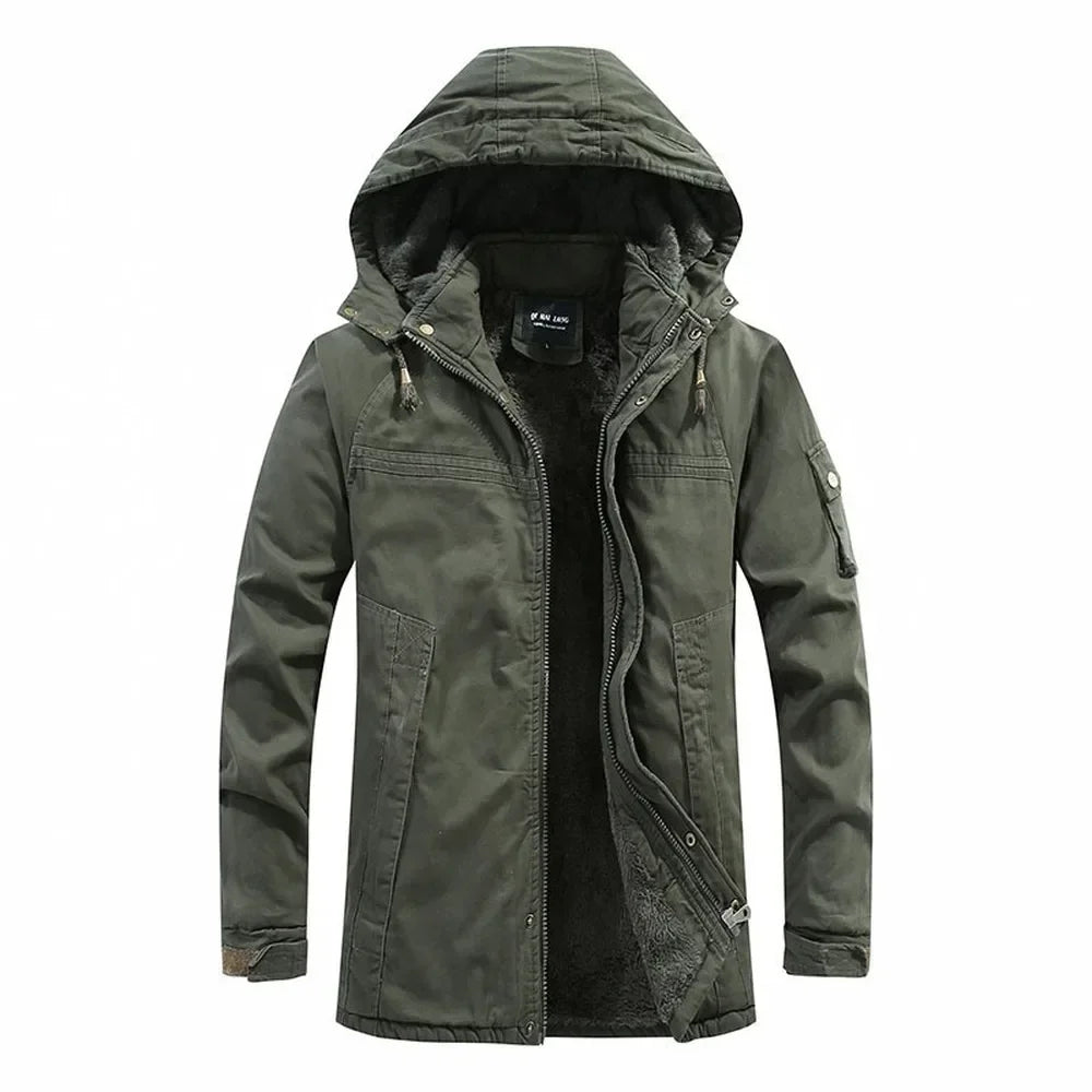 Men’s Heavyweight Hooded Winter Coat