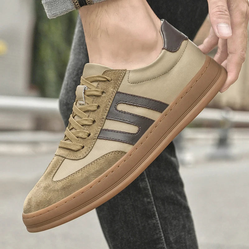 Lucien Suede Sneakers - HESTON MANOR