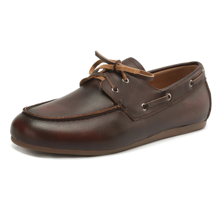 Women’s Suede Boat Shoes - Heston Manor