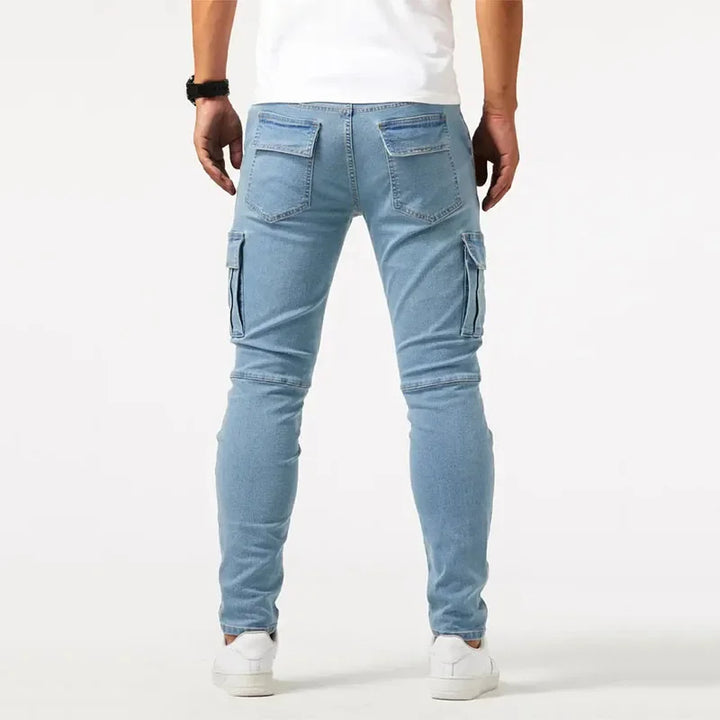 Flex-fit Cargo Jeans - HESTON MANOR