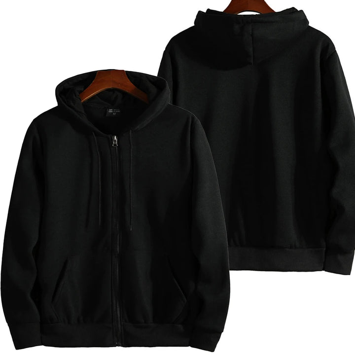 Men’s Zip-Up Hooded Sweatshirt