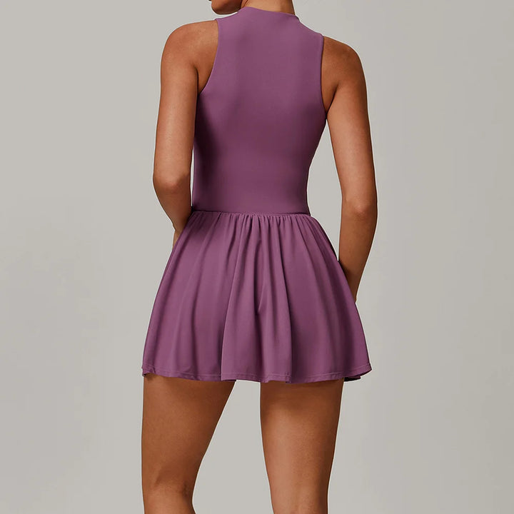 Women’s Sleeveless One-Piece Tennis Jumpsuit