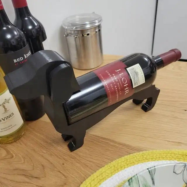 Dachshund Wine Bottle Holder - HESTON MANOR