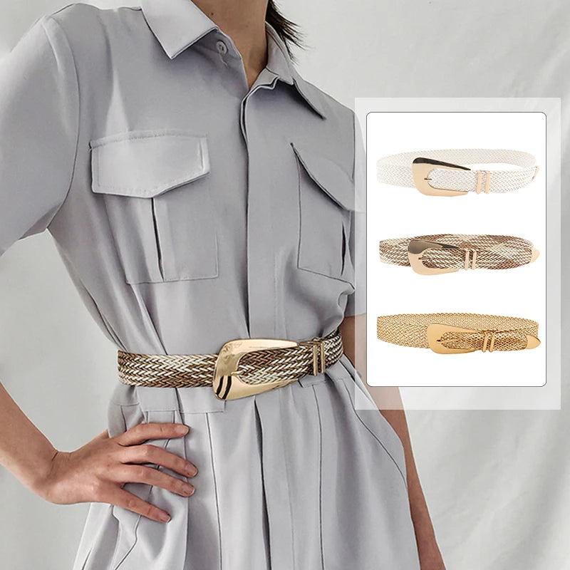 Braided Fashion Belt - HESTON MANOR