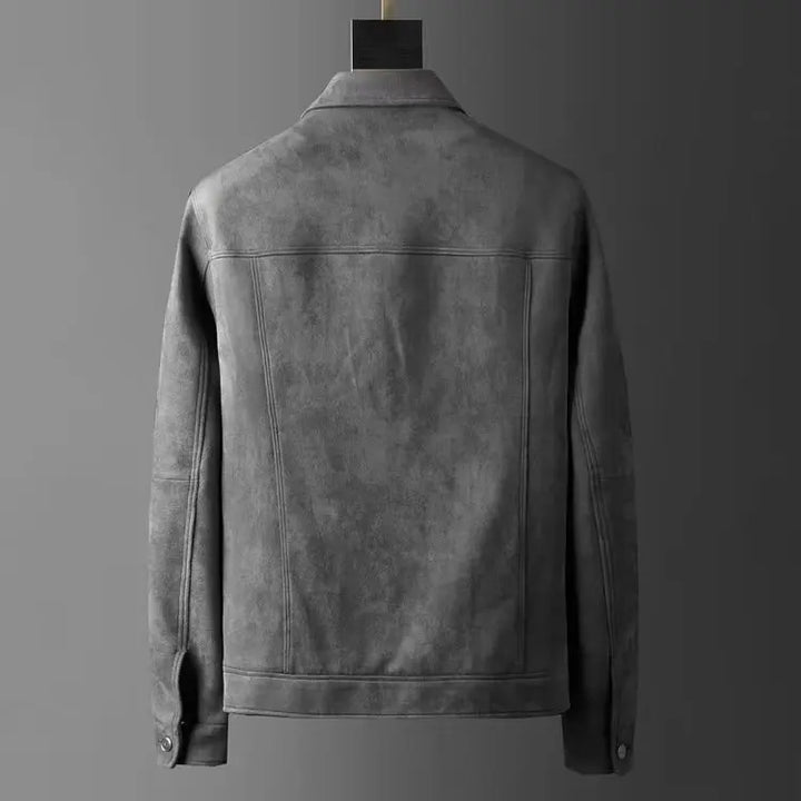 Men’s Soft-Texture Button Jacket