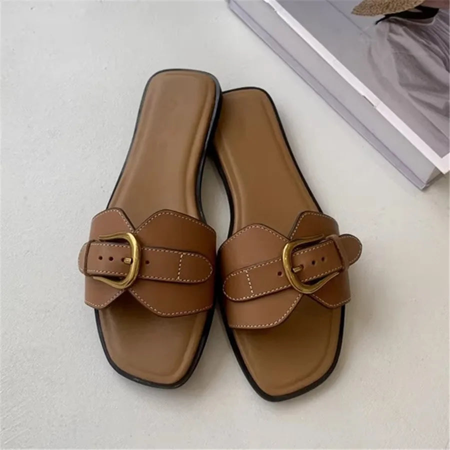 Butterfly Buckle Flats - HESTON MANOR
