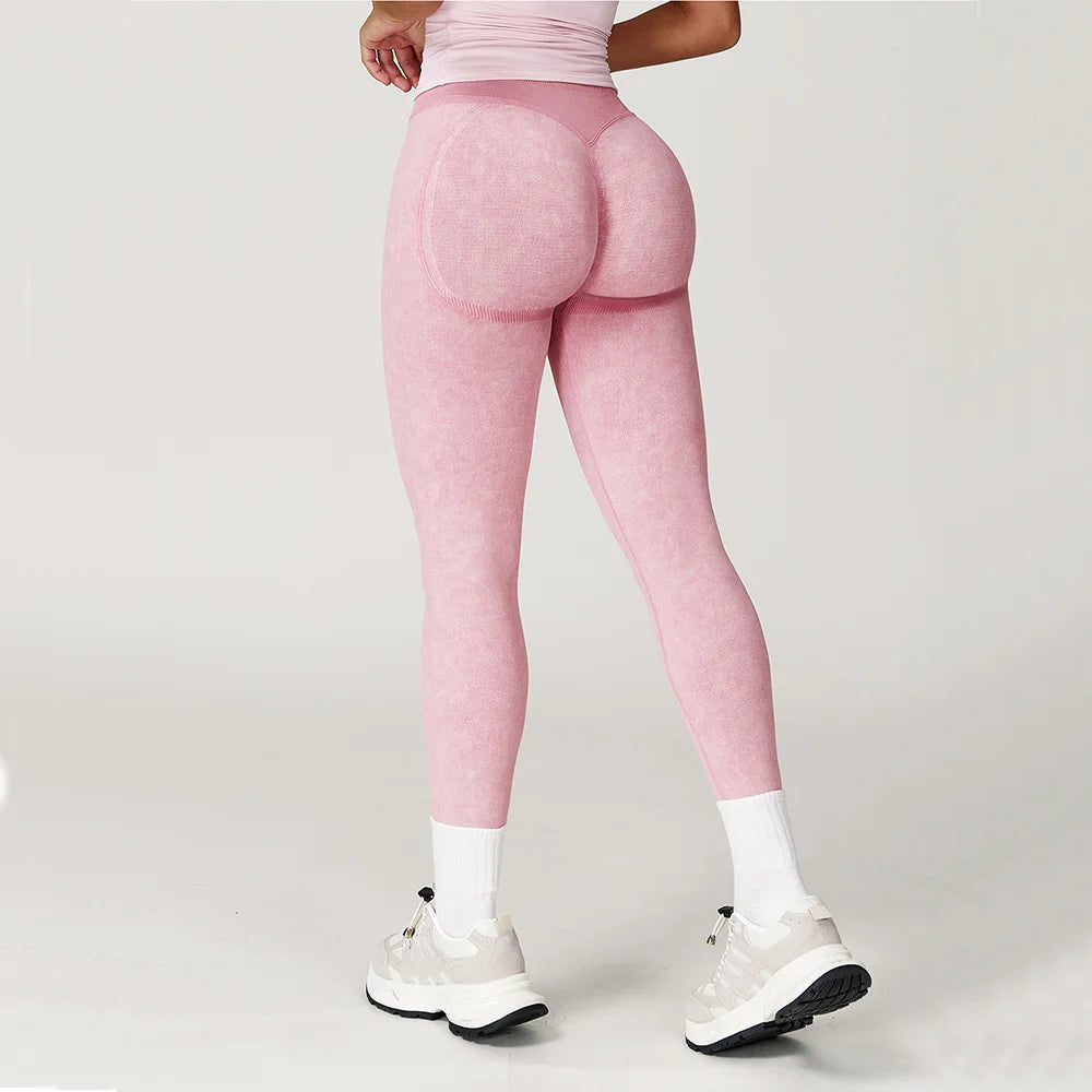 High-Waist Contour Workout Leggings
