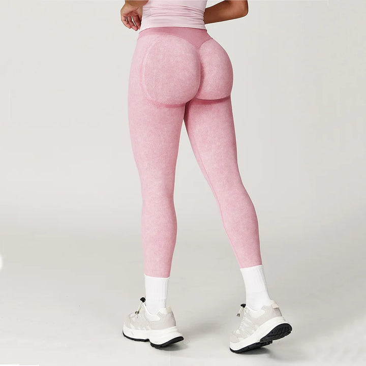 High-Waist Contour Workout Leggings