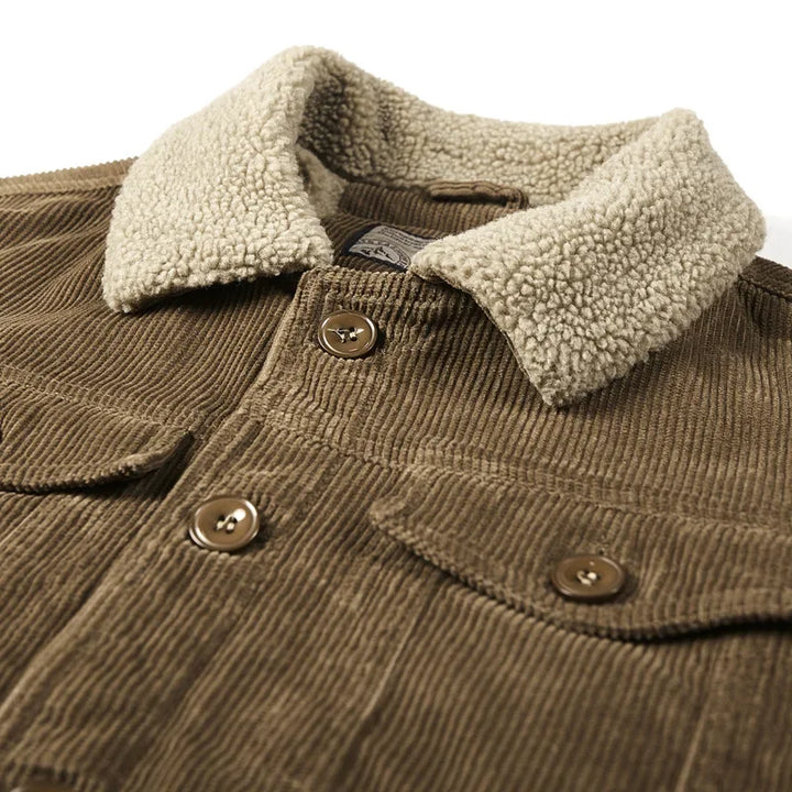 Men’s Sherpa-Lined Corduroy Jacket