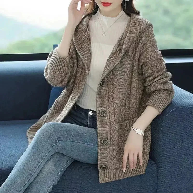 Diamond Stitch Cardigan - HESTON MANOR