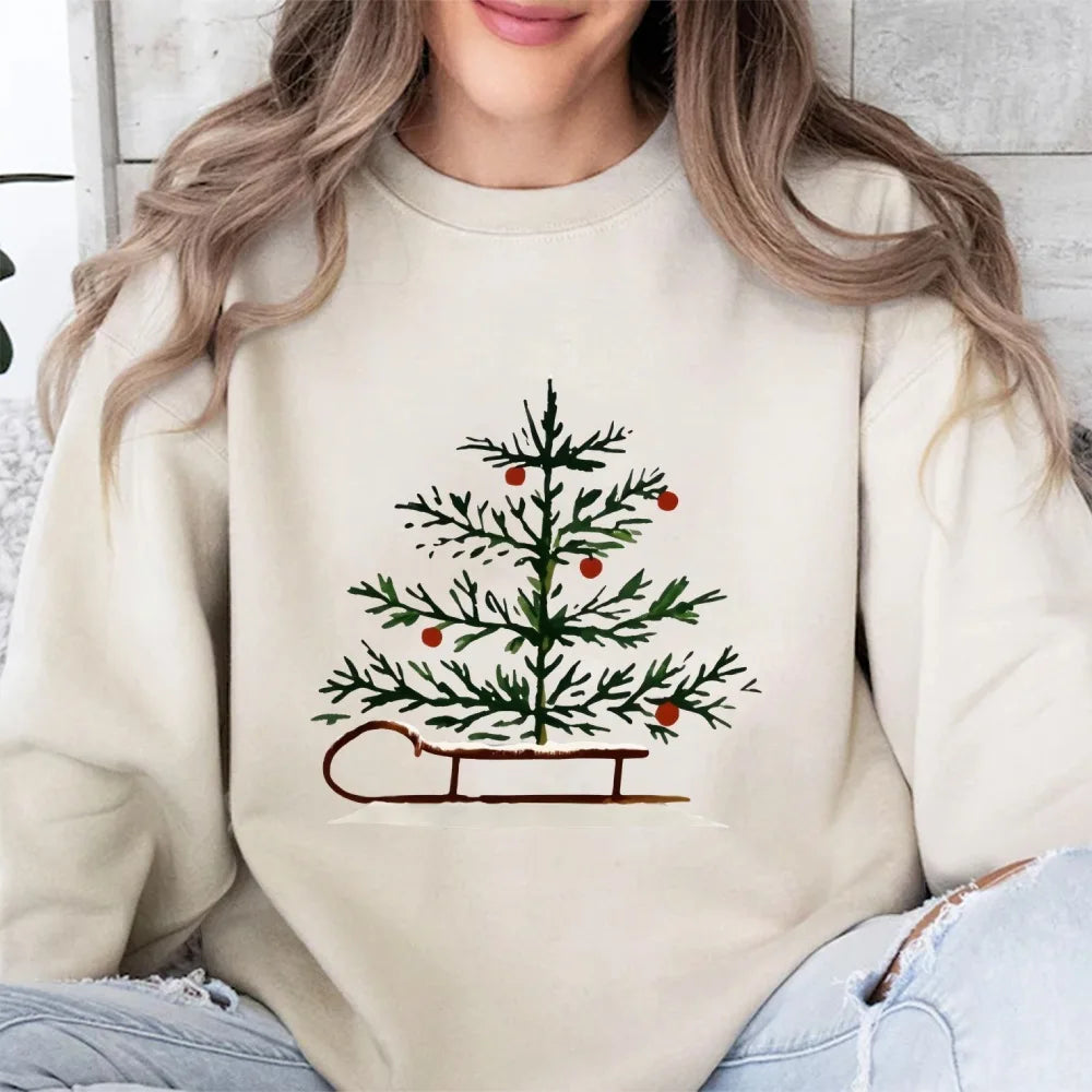 Women’s Christmas Tree Sweatshirt - Heston Manor