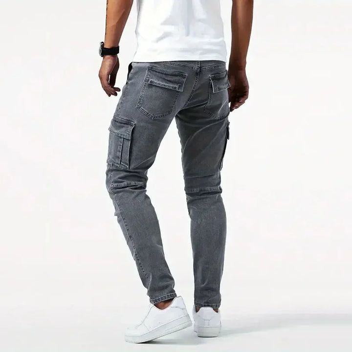 Flex-fit Cargo Jeans - HESTON MANOR