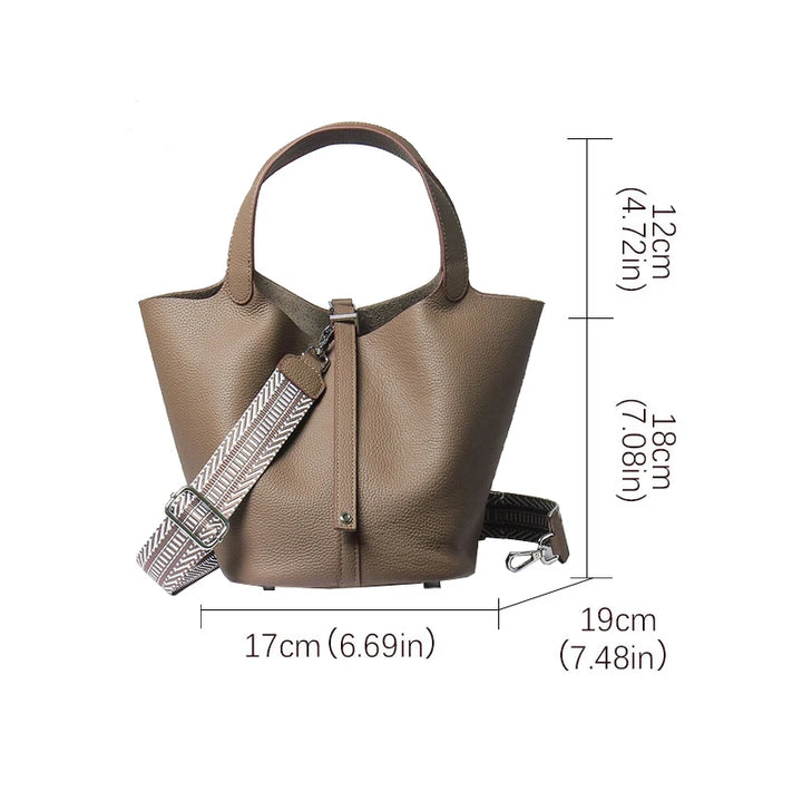 Textured Sheepskin Handbag - HESTON MANOR
