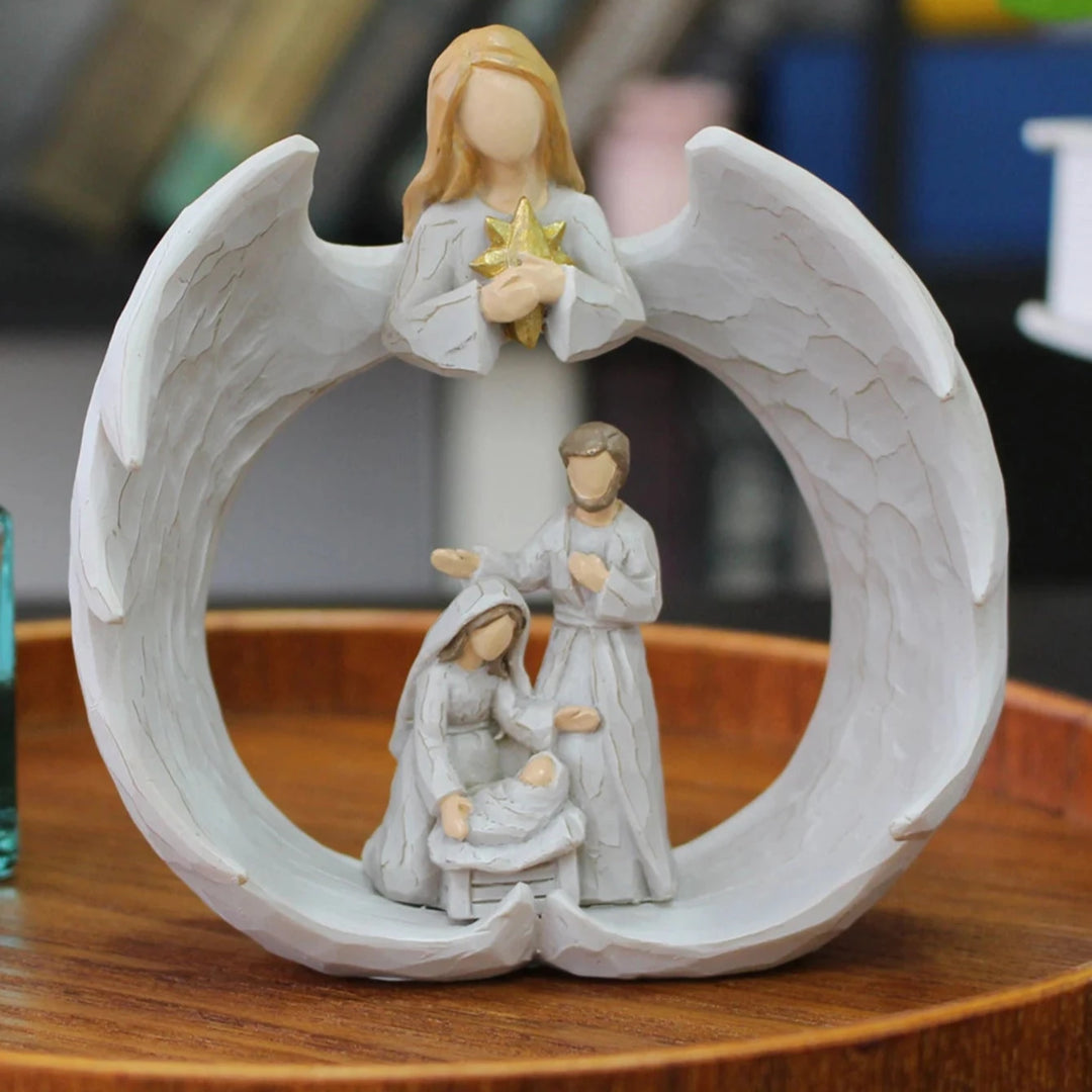 Angel Wing Nativity - HESTON MANOR
