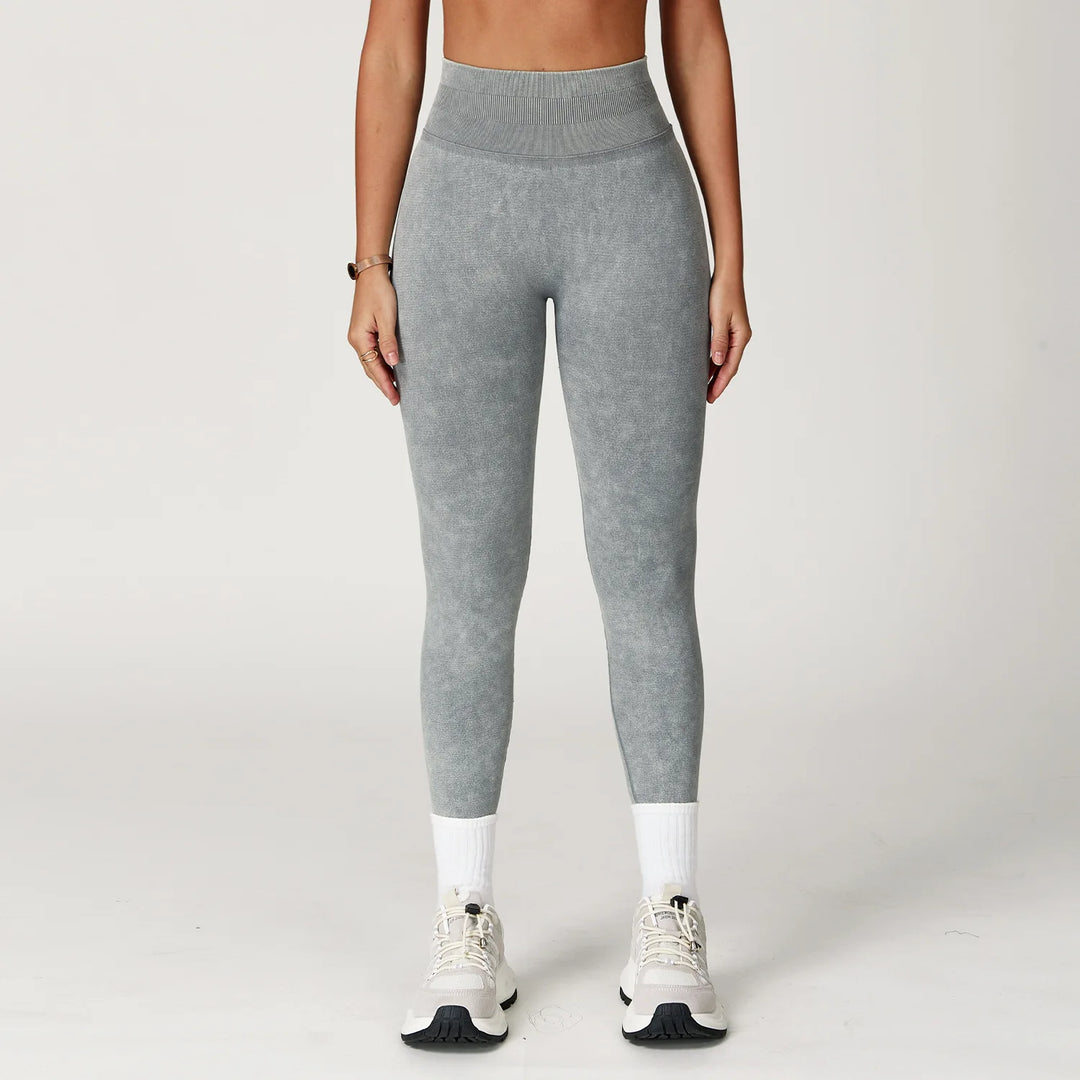High-Waist Contour Workout Leggings