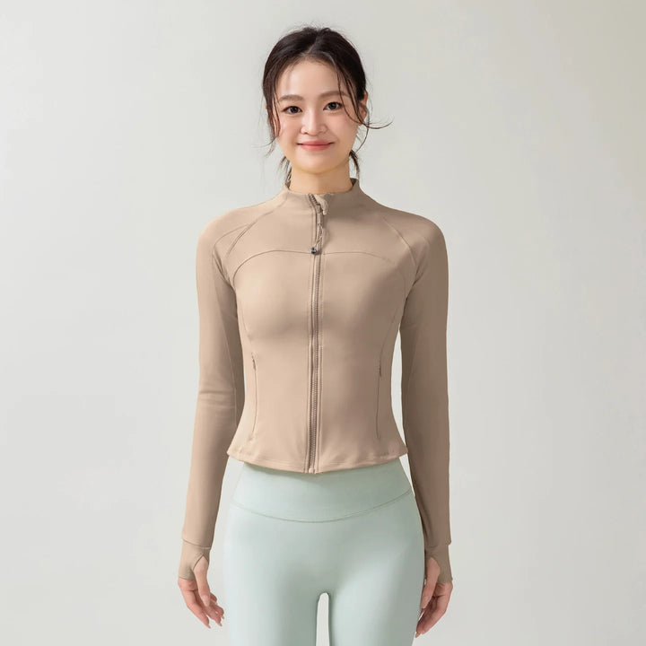 Women’s Performance Zip-Front Yoga Top