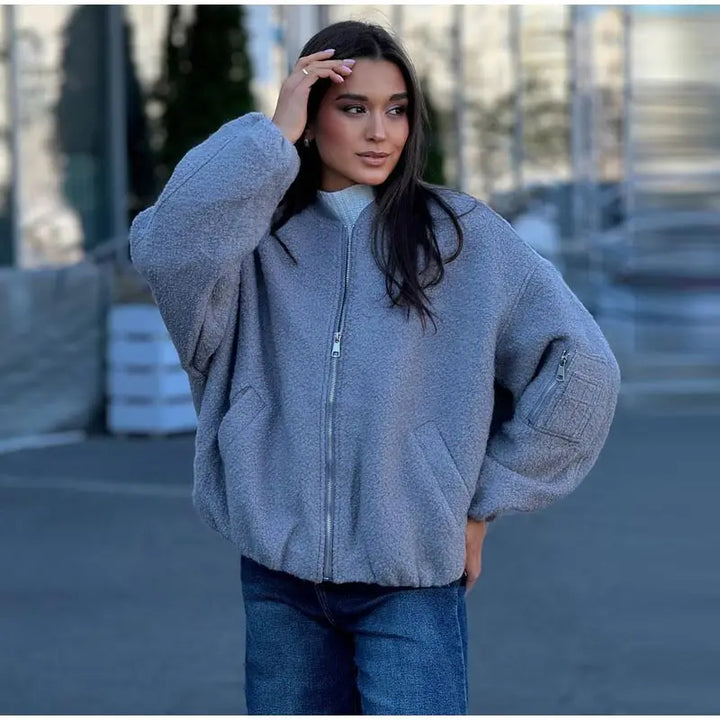 Women’s Cozy Cloud Bomber