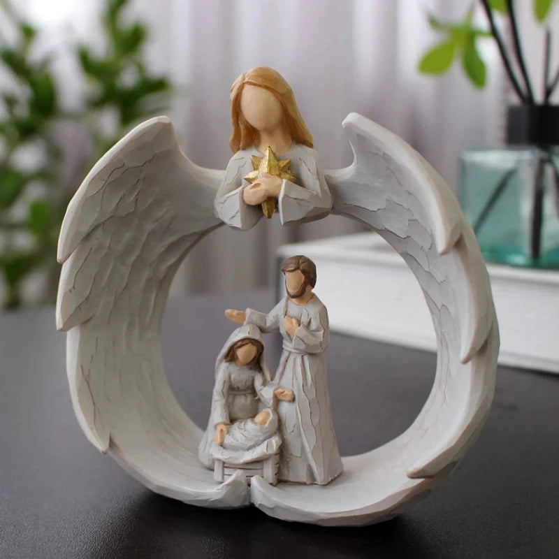 Angel Wing Nativity - HESTON MANOR