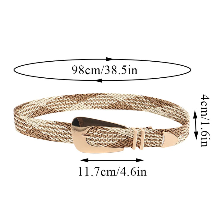 Braided Fashion Belt - HESTON MANOR