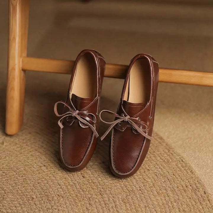 Women’s Suede Boat Shoes - Heston Manor