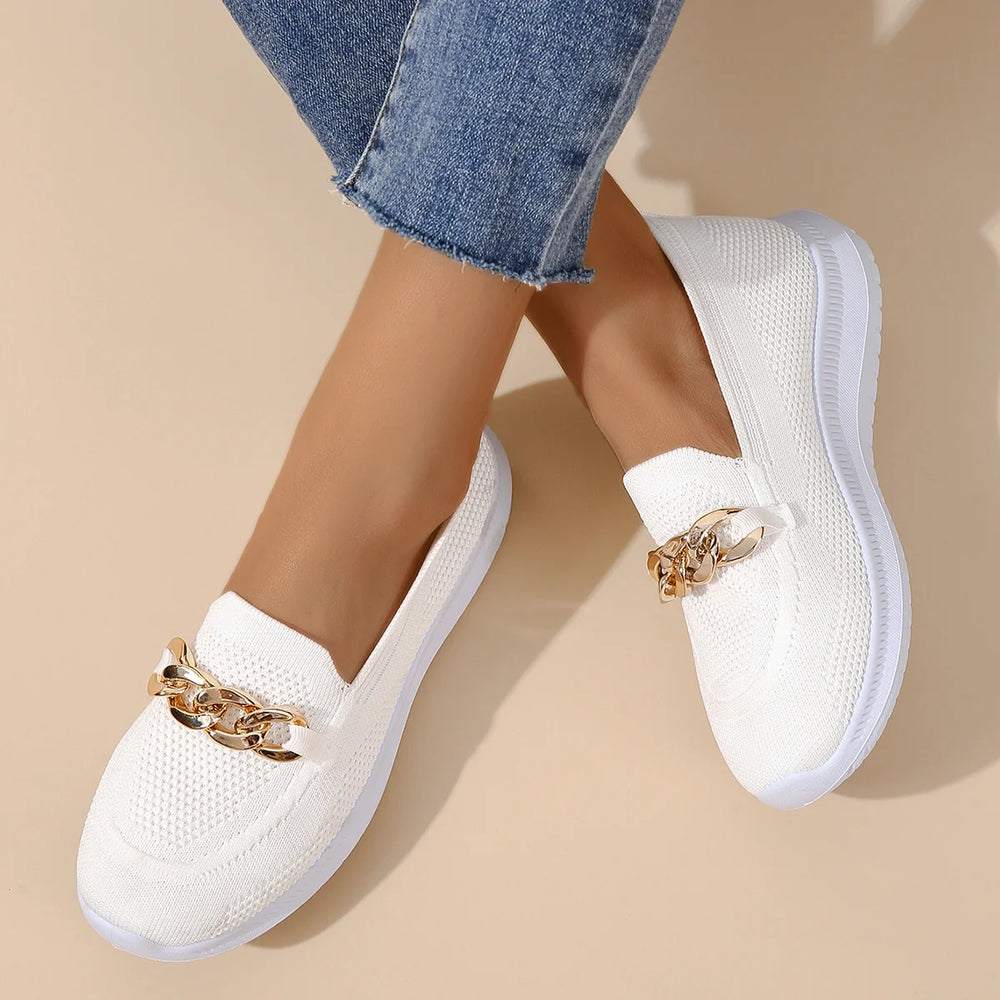 Gold Knot Loafers - HESTON MANOR