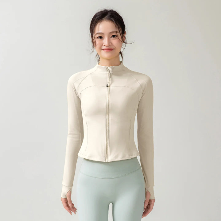 Women’s Performance Zip-Front Yoga Top