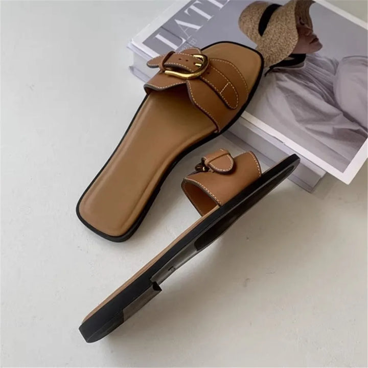 Butterfly Buckle Flats - HESTON MANOR