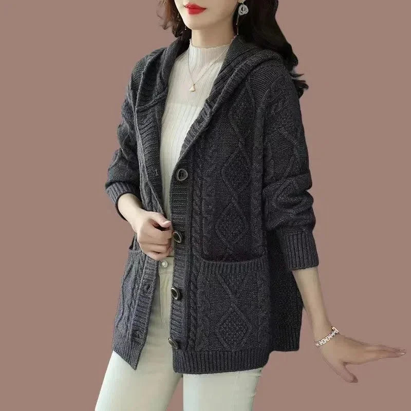 Diamond Stitch Cardigan - HESTON MANOR