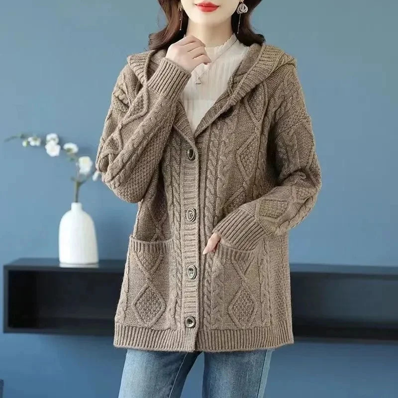 Diamond Stitch Cardigan - HESTON MANOR