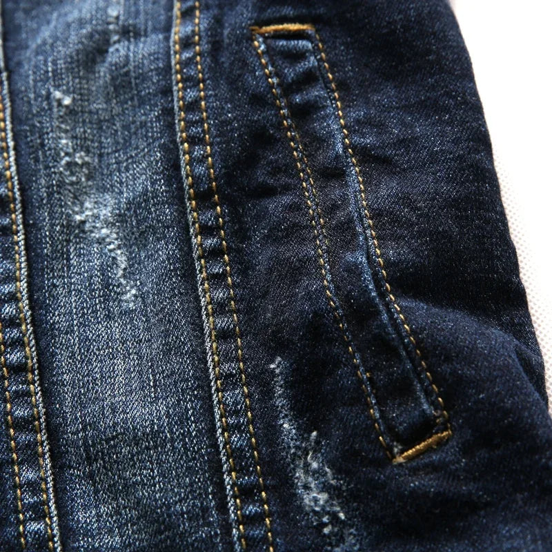 Men’s Denim Vest - Heston Manor