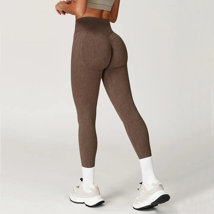 High-Waist Contour Workout Leggings