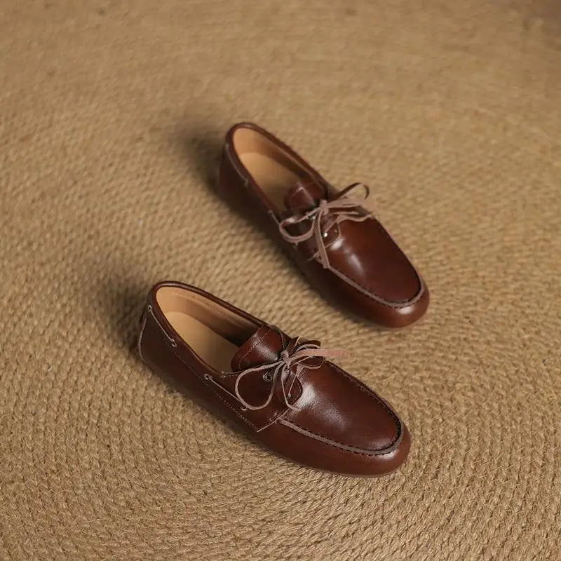 Women’s Suede Boat Shoes - Heston Manor