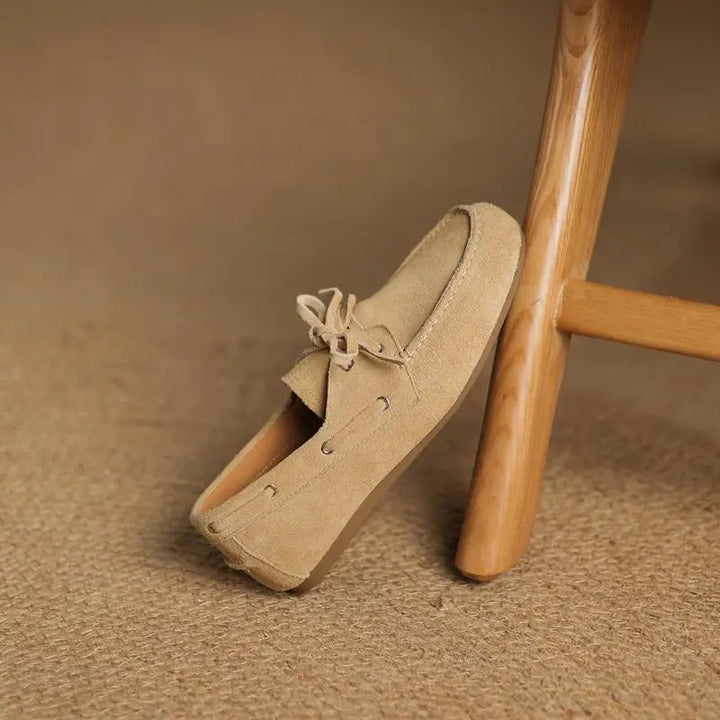 Women’s Suede Boat Shoes - Heston Manor
