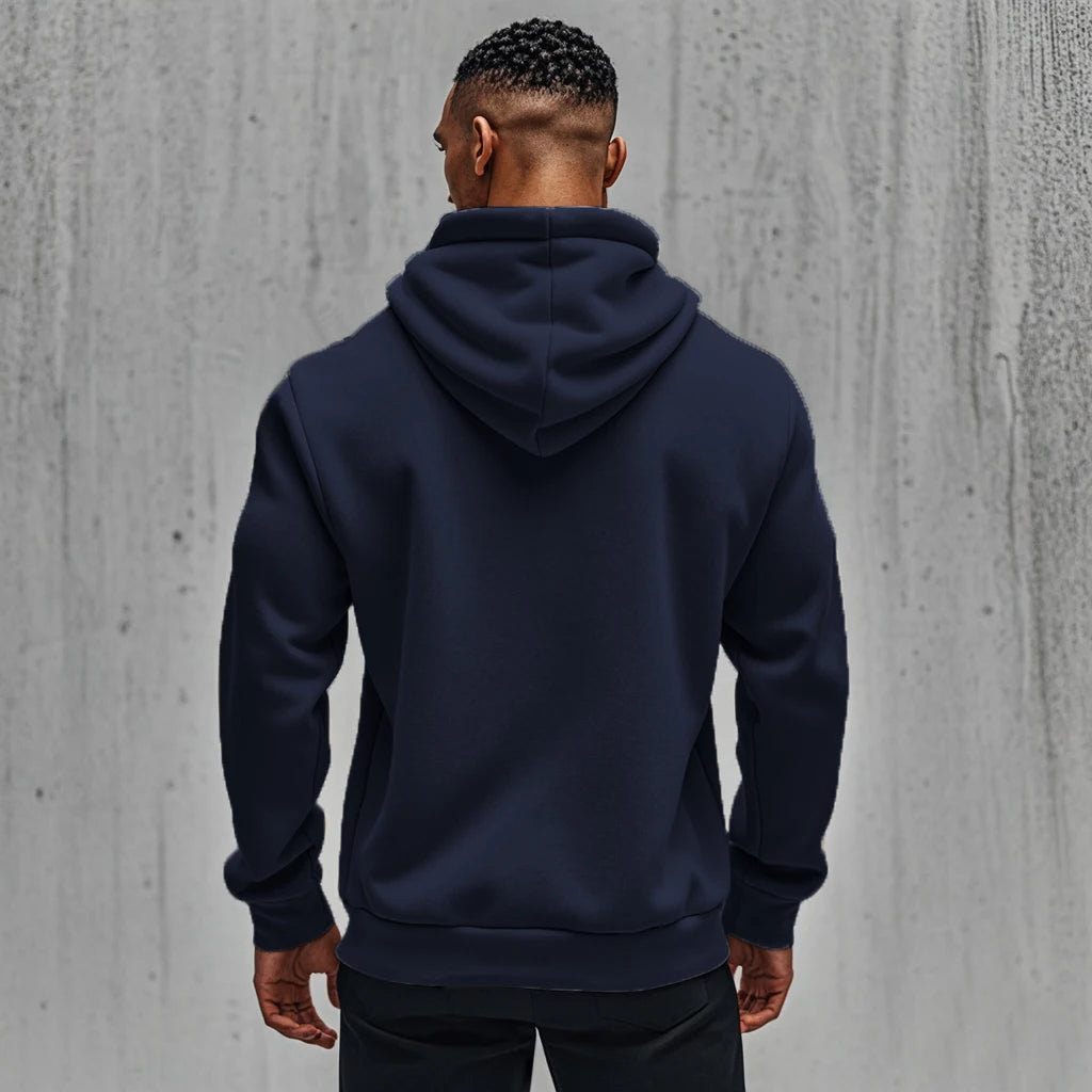 Men’s Zip-Up Hooded Sweatshirt