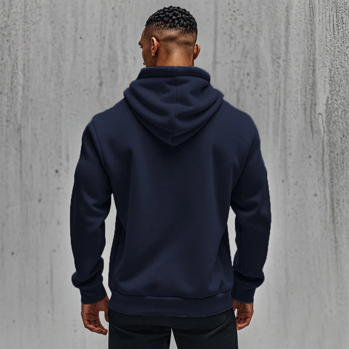 Men’s Zip-Up Hooded Sweatshirt