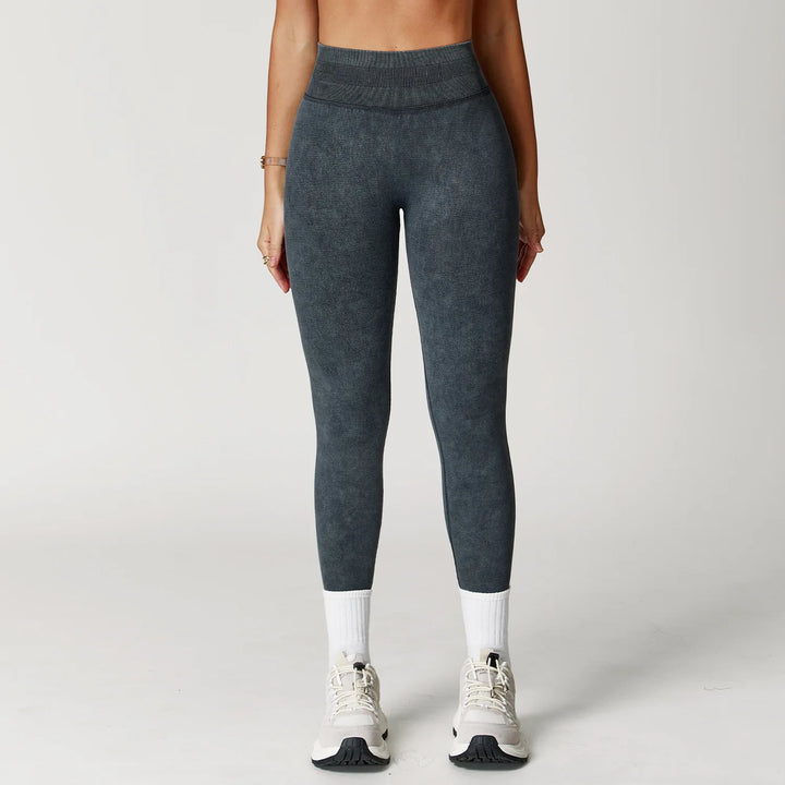 High-Waist Contour Workout Leggings