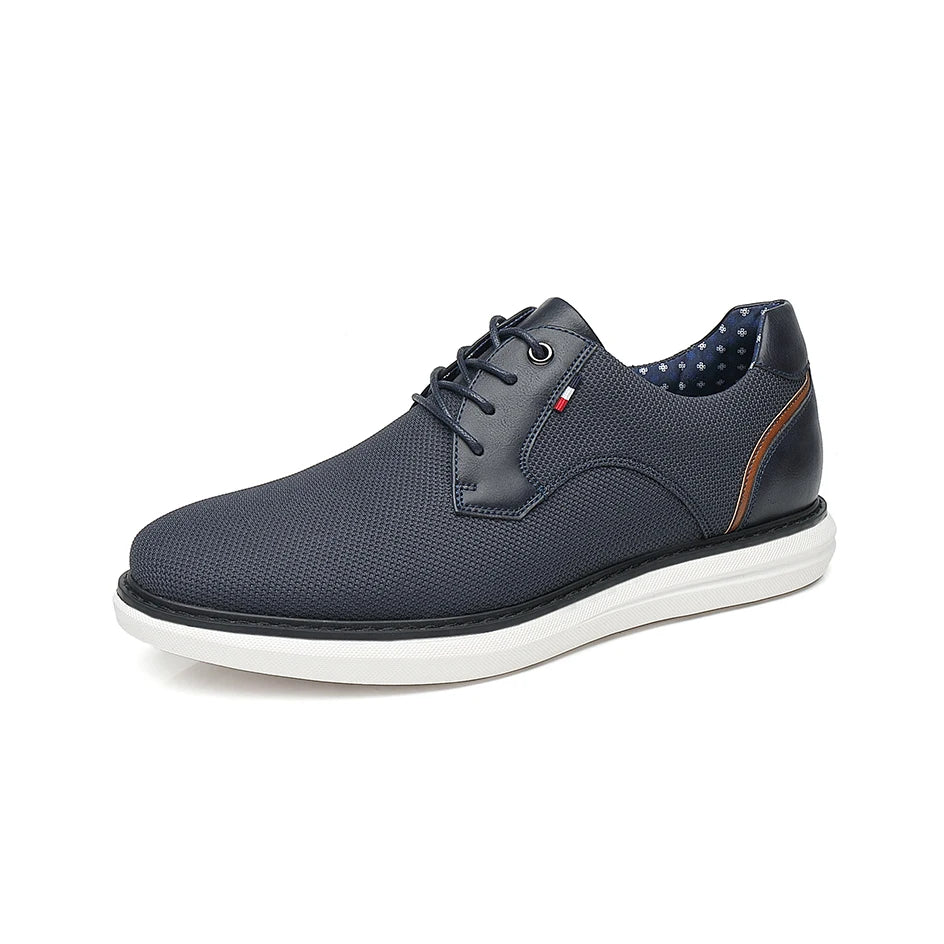 Breathable Leather Oxford - HESTON MANOR