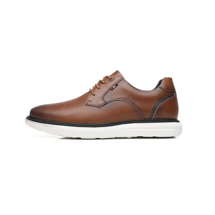 Breathable Leather Oxford - HESTON MANOR
