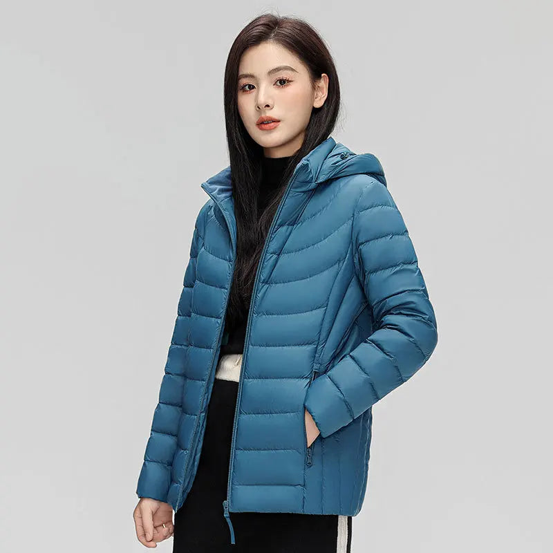 Women’s Lightweight Down Puffer Jacket - Heston Manor