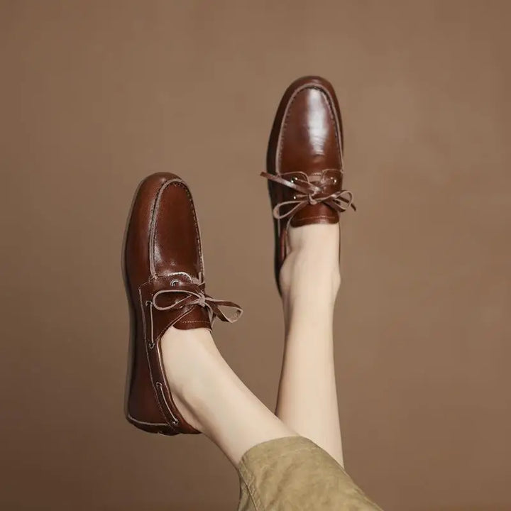 Women’s Suede Boat Shoes - Heston Manor