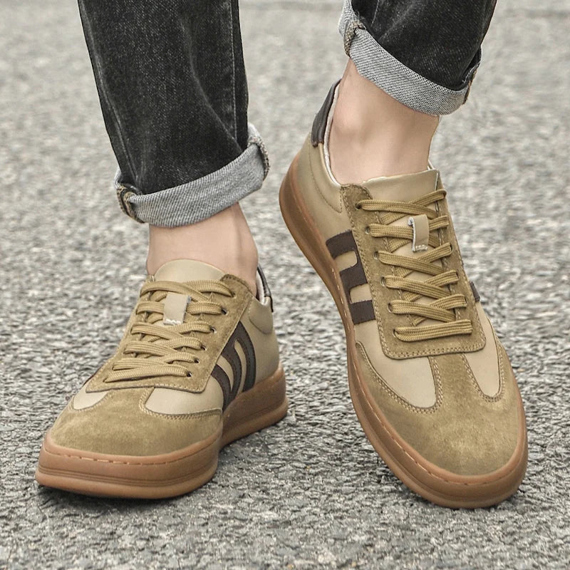 Lucien Suede Sneakers - HESTON MANOR