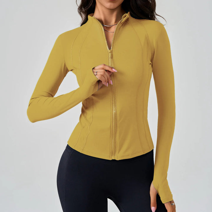 Women’s Performance Zip-Front Yoga Top