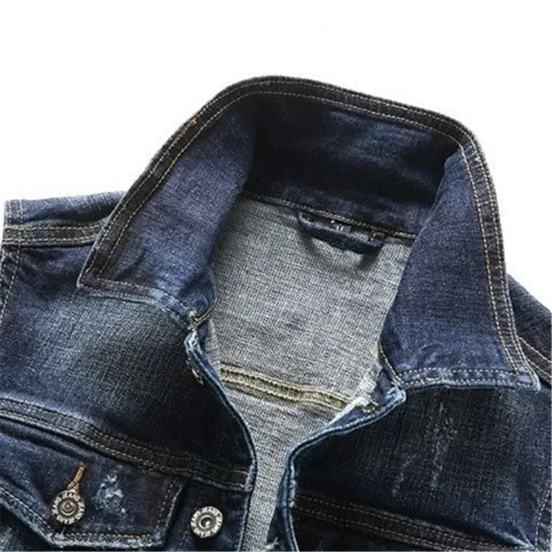 Men’s Denim Vest - Heston Manor