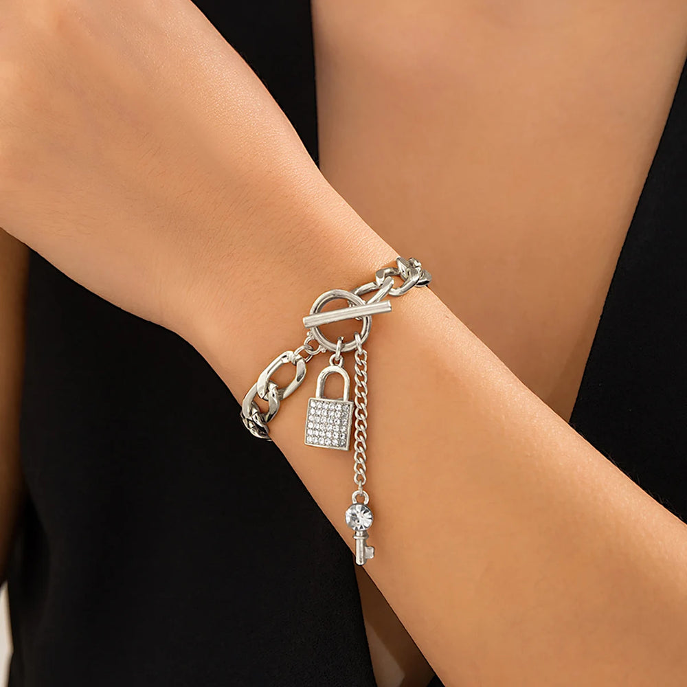 Lock & Key Bracelet - HESTON MANOR